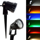 Waterproof outdoor LED spotlight for garden and landscape lighting