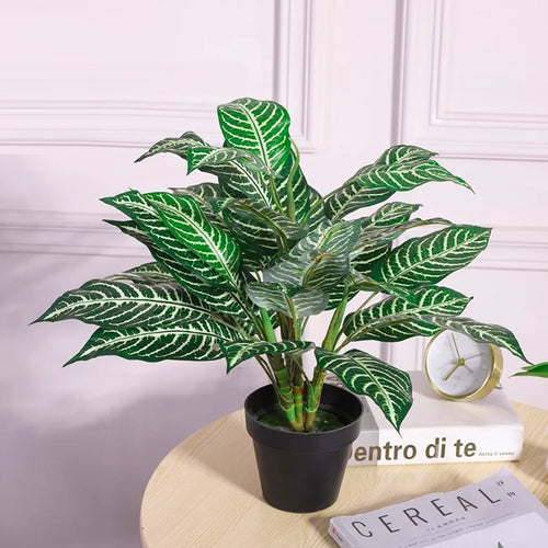 Artificial monstera plant for indoor and outdoor decoration - vue 10 sur 22