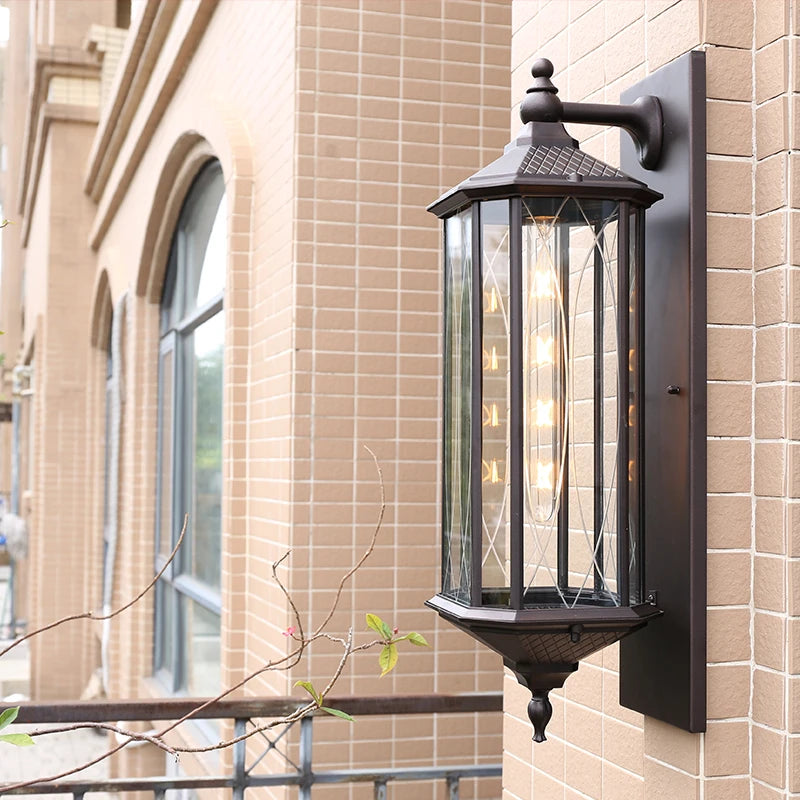Modern outdoor wall light with creative European style - vue 5 sur 10