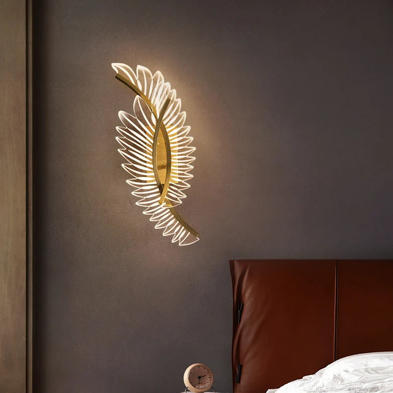 Creative luxury wall light for modern interiors