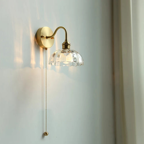 Modern nordic copper LED wall light - vue 5 sur 23