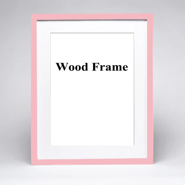 Wooden frame for painting and photo with mount - vue 16 sur 17