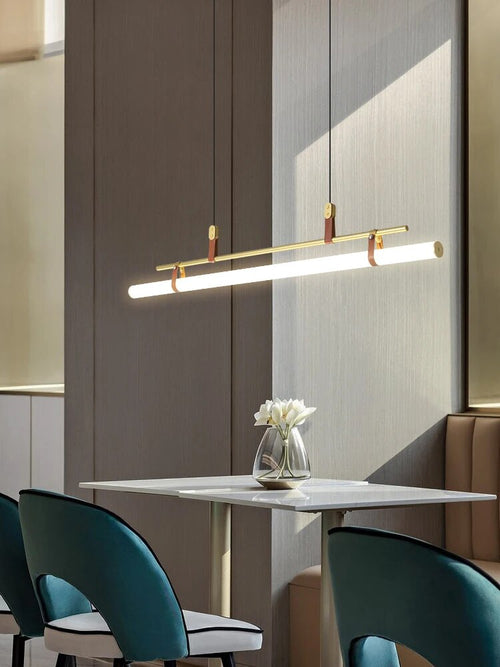 Minimalist pendant light for dining room - vue 6 sur 9