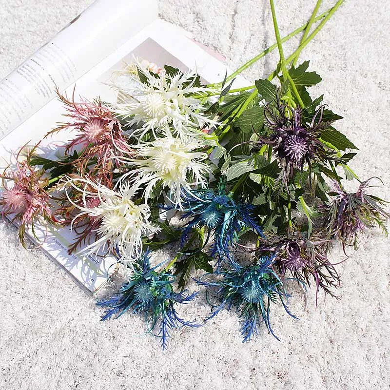 Plastic thorn parsley flower wedding party decoration