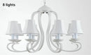 Modern Mediterranean style chandelier for elegant interiors