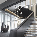 Modern acrylic LED chandelier for luxury decor