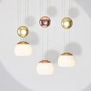 Adjustable designer Nordic glass pendant light loft style