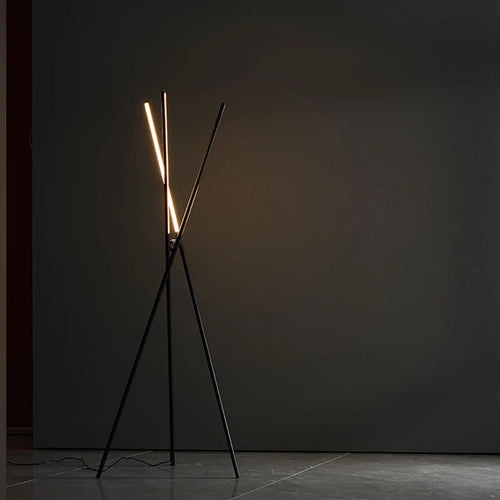 Modern nordic designer LED floor lamp for interior decoration - vue 5 sur 7