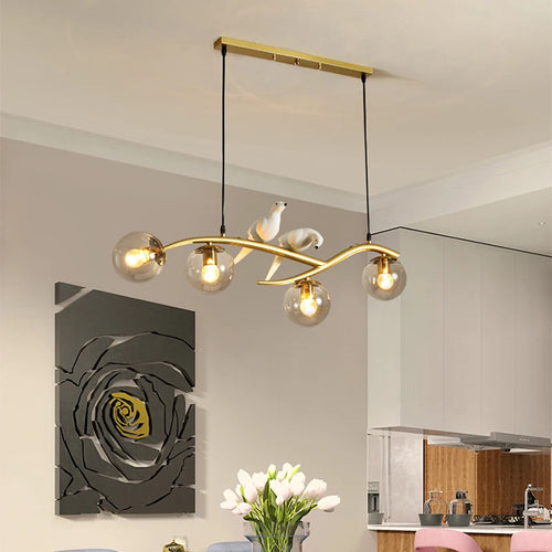 Modern Scandinavian bird pendant light decorative winfordo - vue 4 sur 18