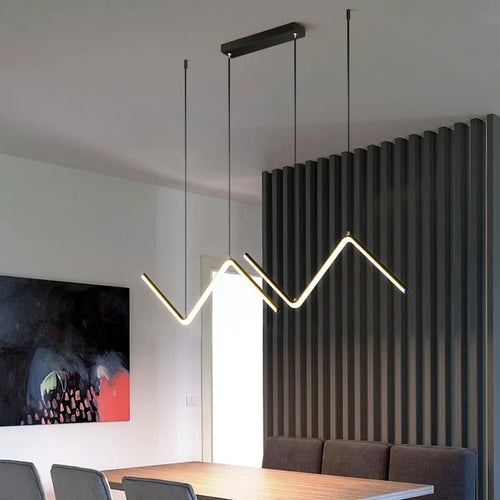 Nordic LED pendant lamp for home decoration indoor lighting - vue 3 sur 8