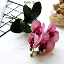 Mini artificial orchid branch for wedding and home decoration