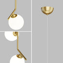 Modern glass bubble pendant light with creative design for elegant decor