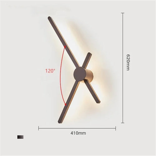 Modern designer wall light for a bright interior - vue 10 sur 9
