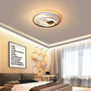 Art Deco geometric LED ceiling light for luxury indoor lighting