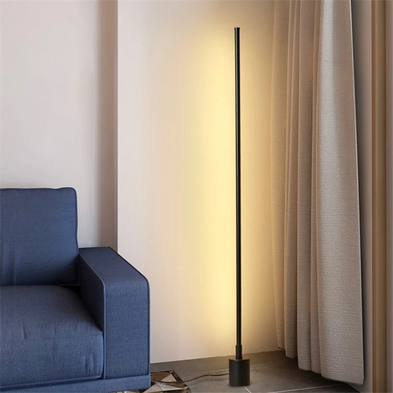 Modern nordic minimalist 360-degree super bright floor lamp - vue 3 sur 14