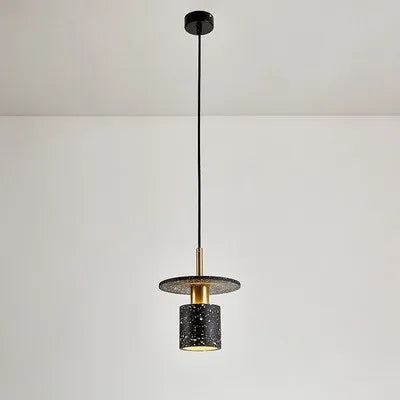 Terrazzo designer pendant light for restaurant and bar