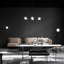 Nordic style glass chandelier for modern and elegant interiors
