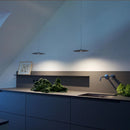 Nordic retro circular pendant light for interior decoration