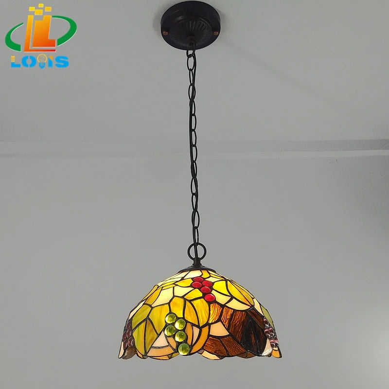 Romantic maple leaf chandelier for garden and restaurant