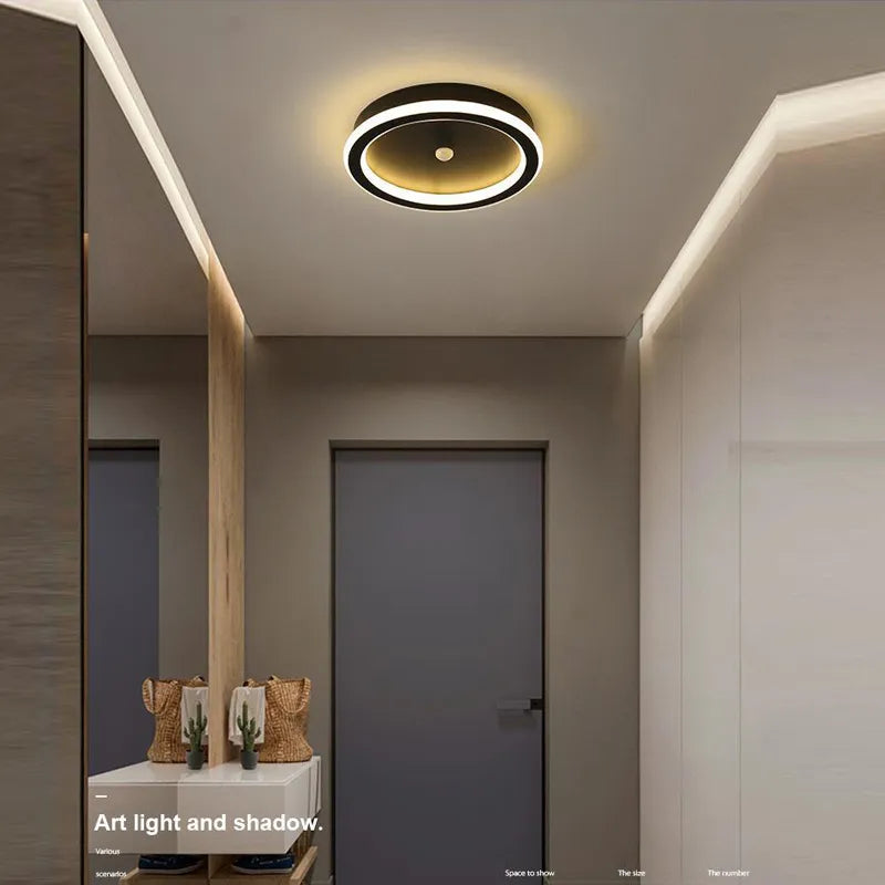 LED ceiling light with PIR motion sensor - vue 3 sur 14