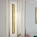 Luxury gold long waterproof wall light for outdoor ambiance