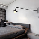 American retro industrial style iron wall light