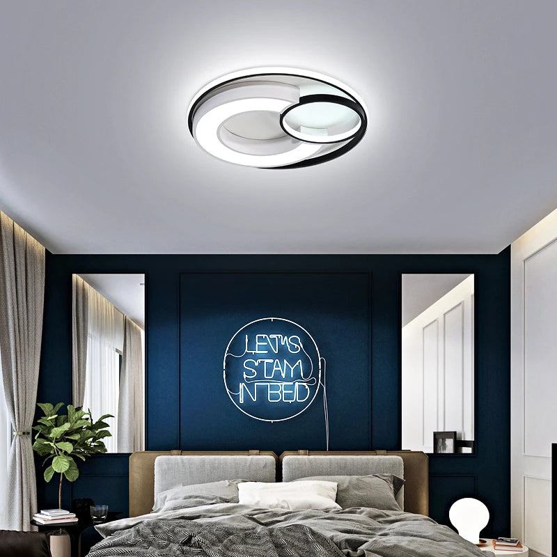 Nordic design round ceiling light for modern interiors