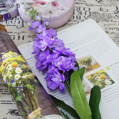 Large artificial flower branch for autumn and wedding decoration - vue 9 sur 14