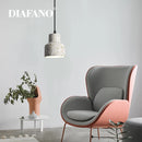 Modern cement pendant light for elegant lighting