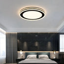 Round LED ceiling light for versatile indoor lighting