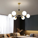 Nordic American glass LED decorative chandelier