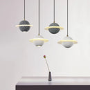 Planet resin pendant light for modern interior decor