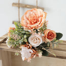Artificial peony bouquet for weddings and decoration