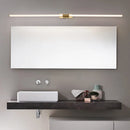 Modern gold-plated aluminium LED wall light 360 glow