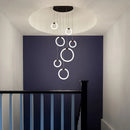 Modern ring chandelier for elegant interior decoration