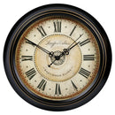 retro silent wall clock shabby chic style home decor