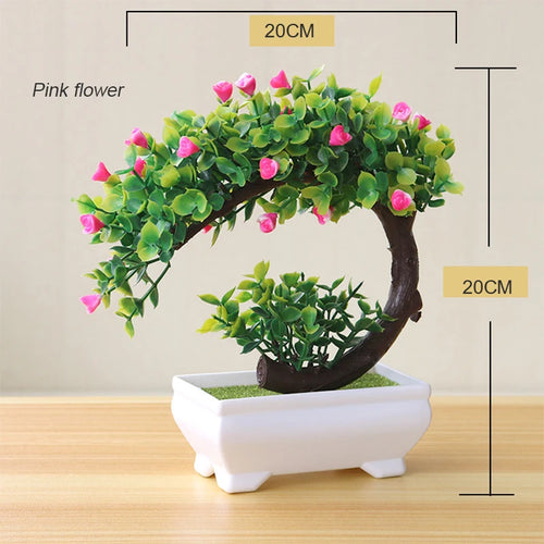 Artificial potted plant for office and garden decoration - vue 19 sur 45