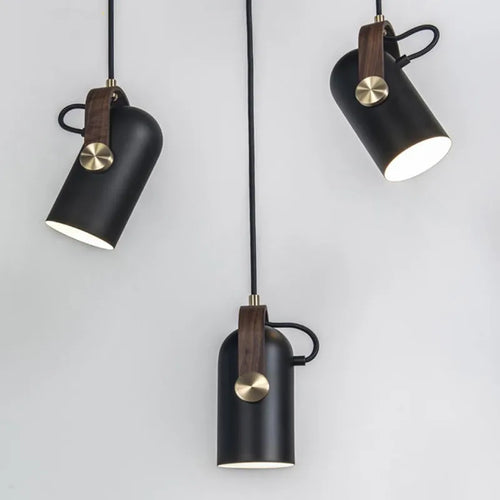 Industrial iron pendant light for interior decoration - vue 4 sur 8