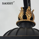 Waterproof outdoor retro vintage LED wall light