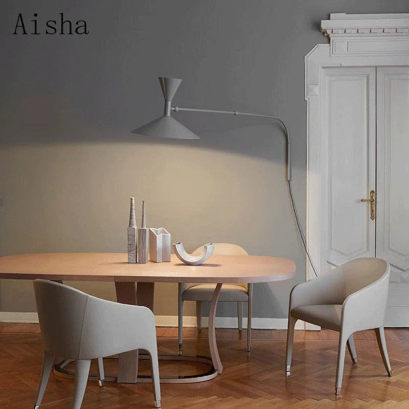 Nordic swing arm wall light Italian design