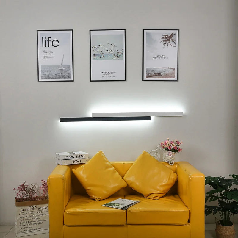 Aluminium LED wall light for modern interior decoration