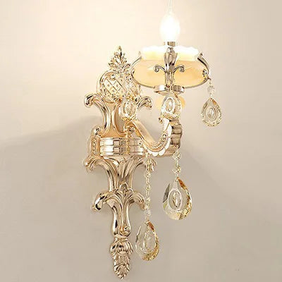 Modern crystal wall light for elegant interiors - vue 23 sur 22