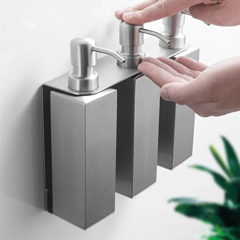 stainless steel bottle for lotion and shower gel