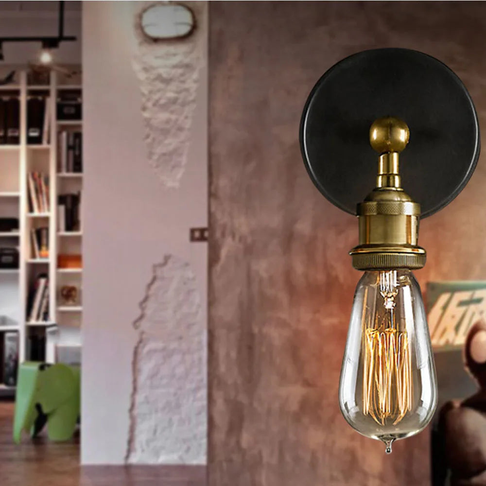 Retro single arm wall light for elegant interior design - vue 5 sur 6