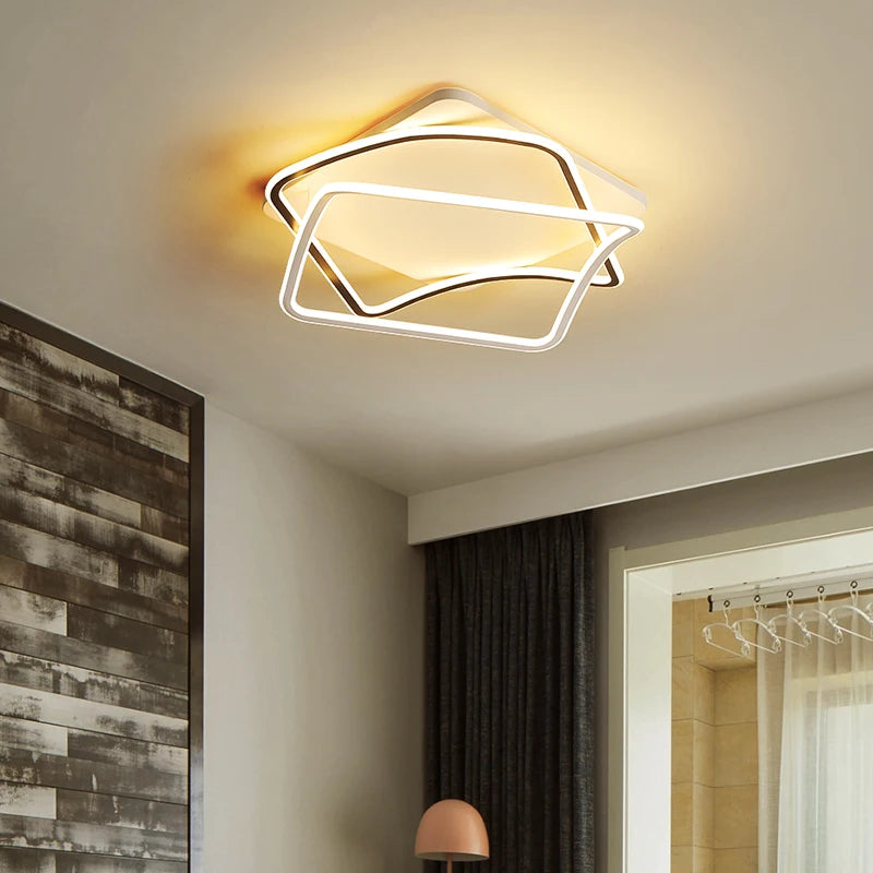 Creative LED chandelier for modern indoor lighting
