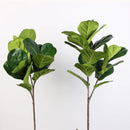 Large artificial tropical plant branches for garden decoration