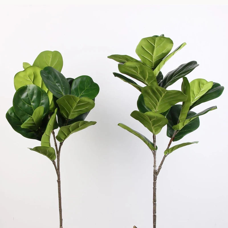 Large artificial tropical plant branches for garden decoration - vue 2 sur 7
