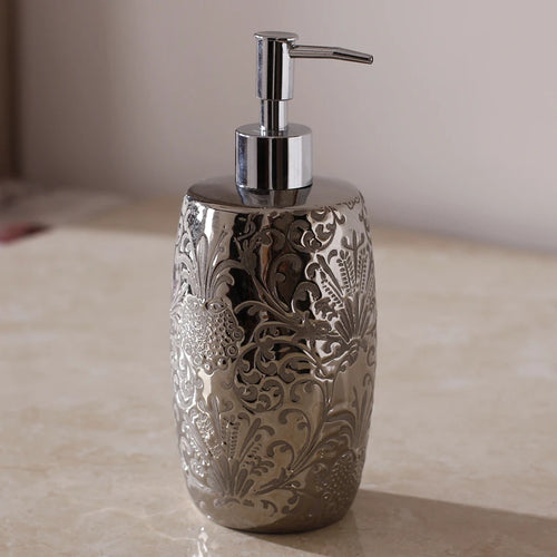 ceramic bottles for shampoo and soap - vue 4 sur 7