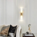Creative decorative utopia gold leaf wall light