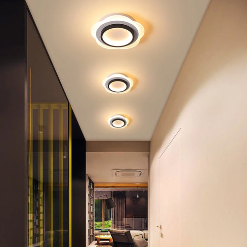 Creative nordic design LED ceiling light for your home - vue 3 sur 9